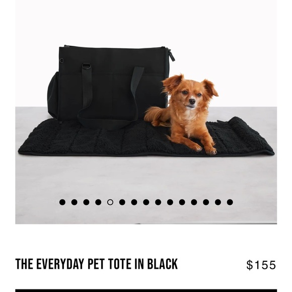 BEIS Other - Beis the everyday pet tote in black